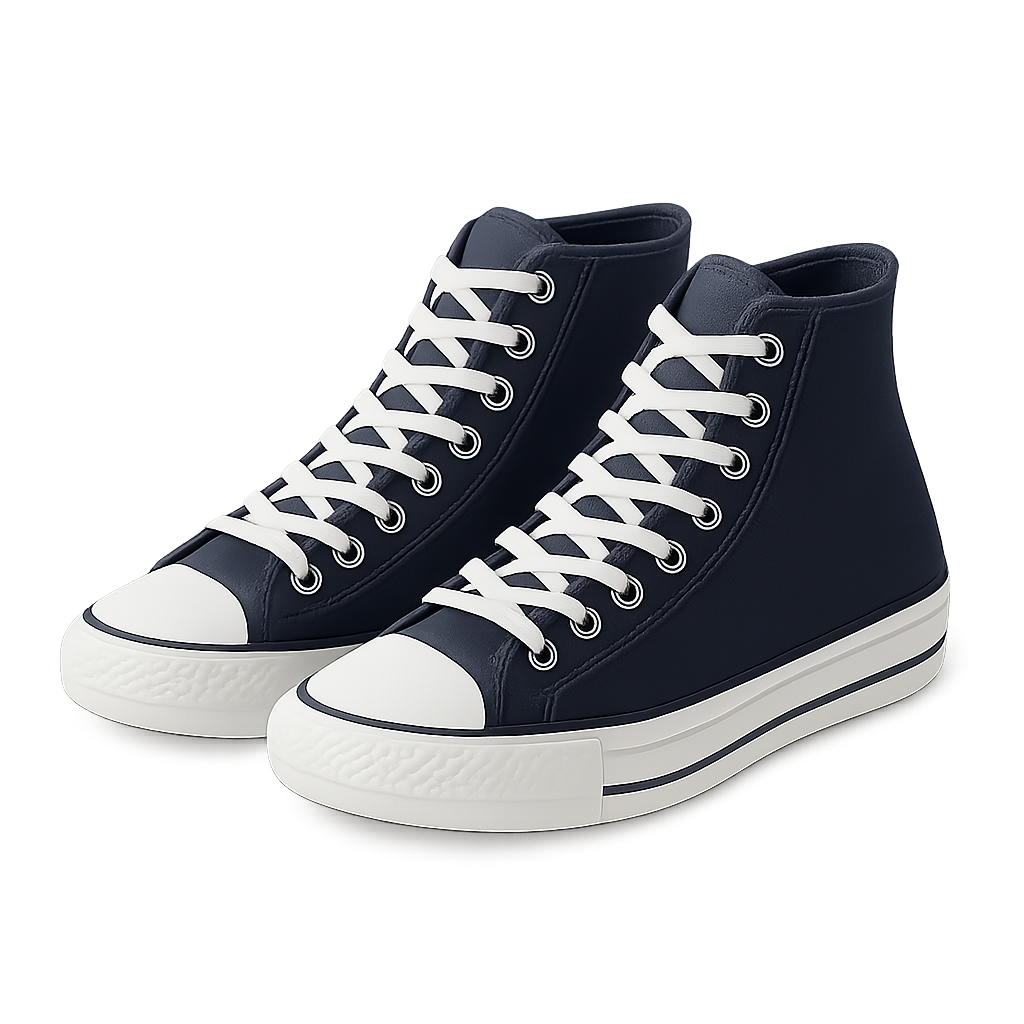 Canvas High-Tops - Ardeynor Shoes